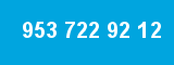 953 722 92 12 953 722 92 12
